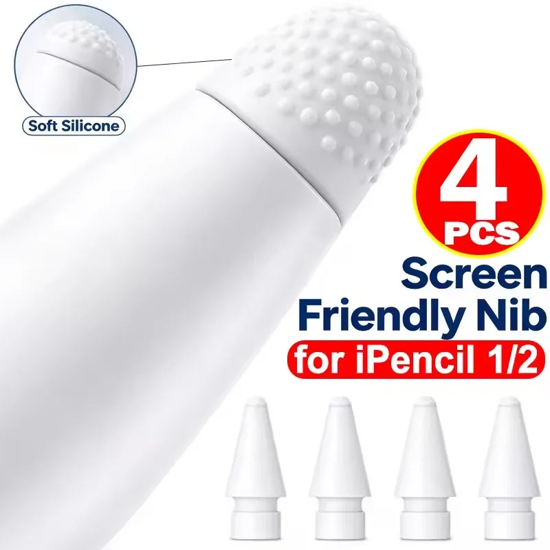 Replacement Pen Nibs Stylus - رؤوس أقلام بديلة لأجهزة Apple Pencil