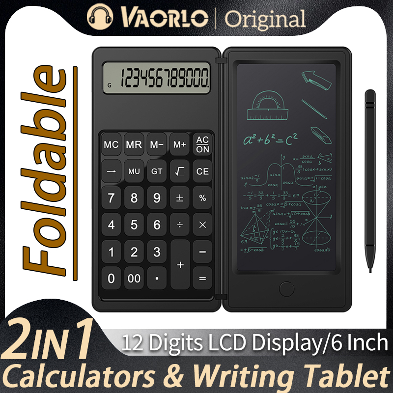 Drawing Tablet Battery Free Stylus - آلة حاسبة قابلة للطي ولوحة كتابة