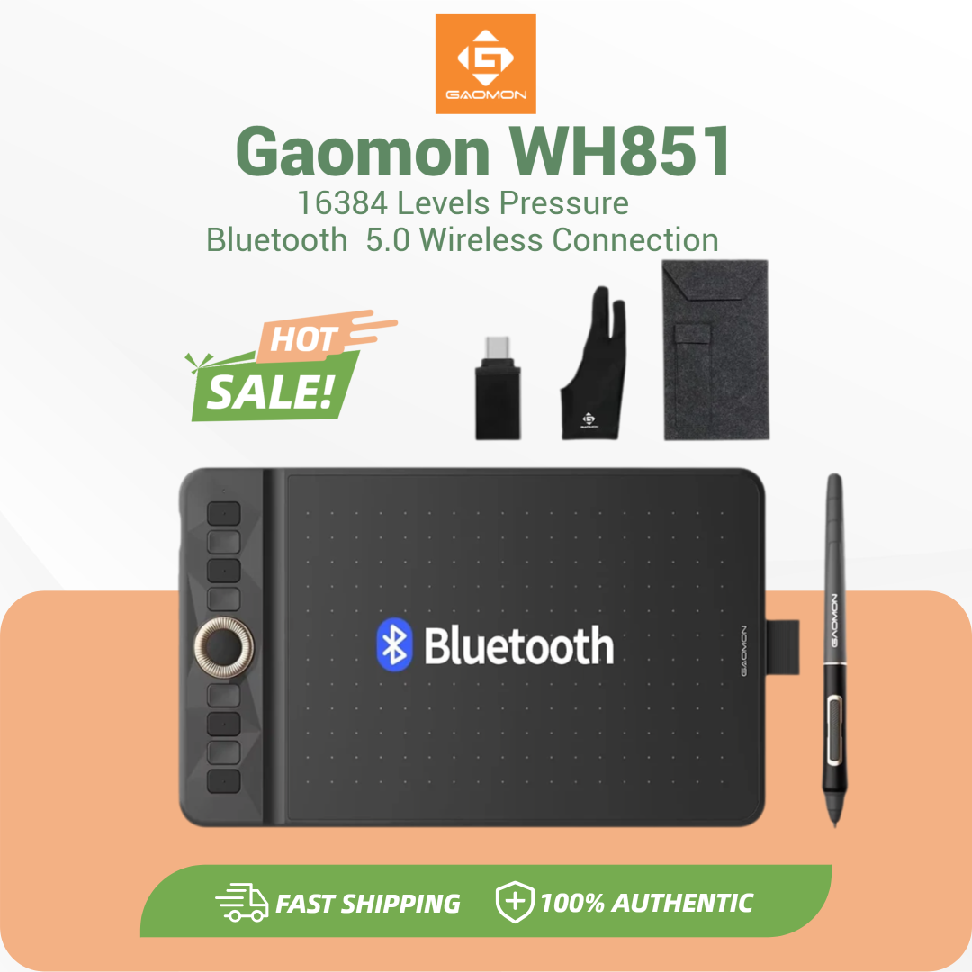 Drawing Tablet Standalone Android - GAOMON WH851 جهاز لوحي للرسومات اللاسلكية
