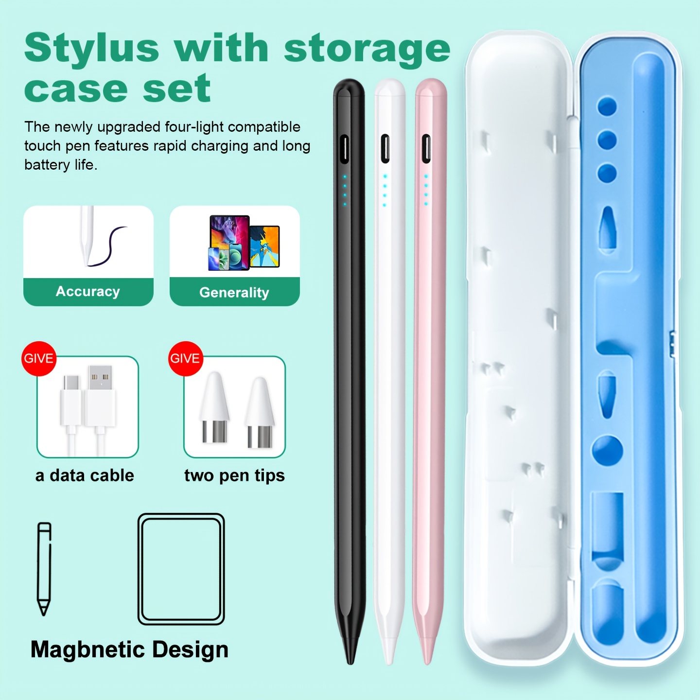 Drawing Tablet Standalone Android - قلم لمس عالمي لأجهزة أندرويد سامسونج