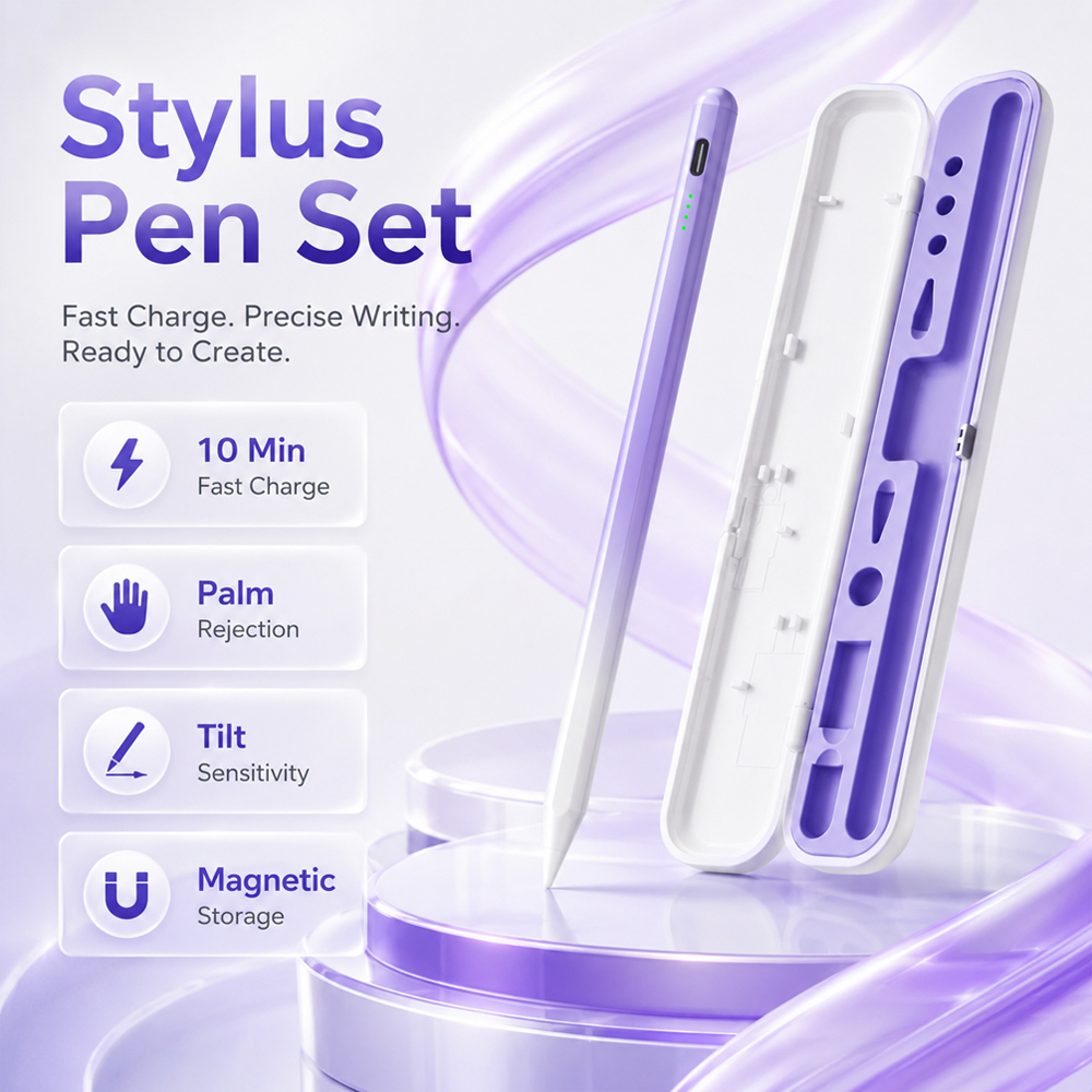 Drawing Tablet Battery Free Stylus - قلم ستايلس لأجهزة آيباد الجيل العاشر