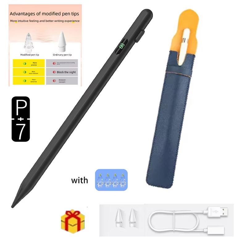 Drawing Tablet Battery Free Stylus - قلم P+7 مخصص لأجهزة Apple iPad