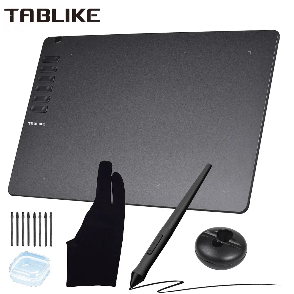 Drawing Tablet Battery Free Stylus - تابليك تابلت رسومي للرسم، لوحة رقمية