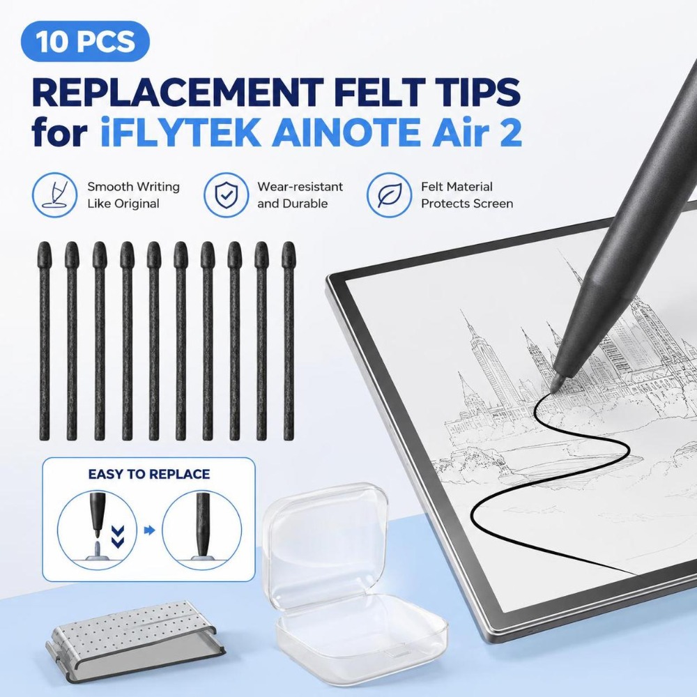 Replacement Pen Nibs Stylus - 10 قطع من رؤوس القلم البديلة