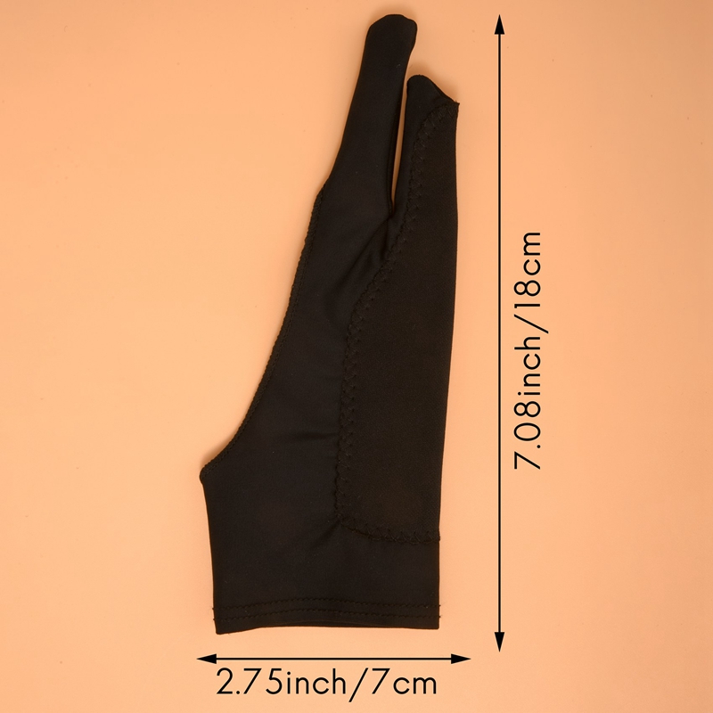 قفازات رسم رقمية جديدة من a86g - مراجعة Drawing Glove Two Finger Artist وسعره