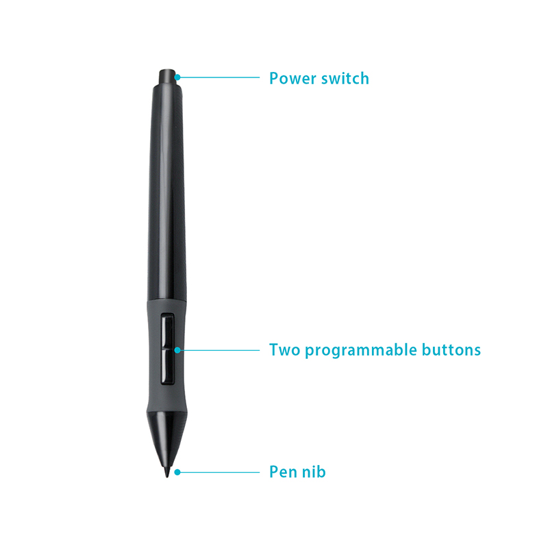 HUION PEN68 لأقراص الرسومات قل - مراجعة Drawing Tablet Battery Free Stylus وسعره