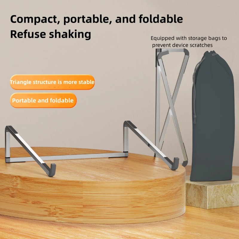 حامل لابتوب قابل للطي وقابل لل - مراجعة Tablet Stand Adjustable Aluminum وسعره