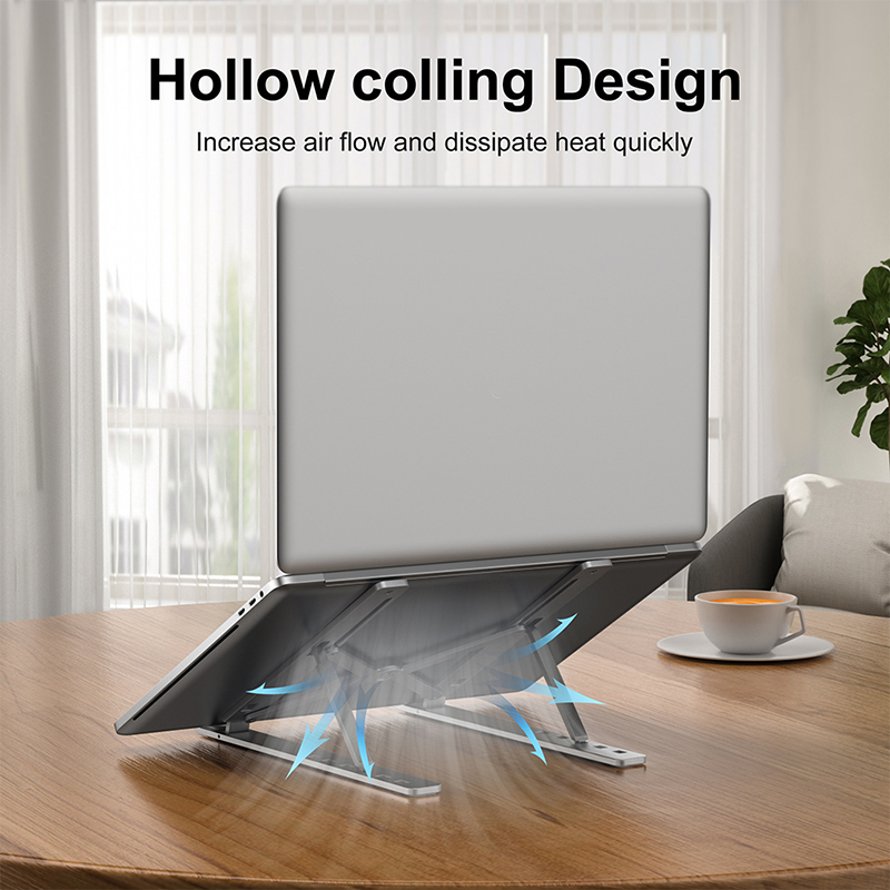 حامل كمبيوتر محمول قابل للطي،  - مراجعة Tablet Stand Adjustable Aluminum وسعره