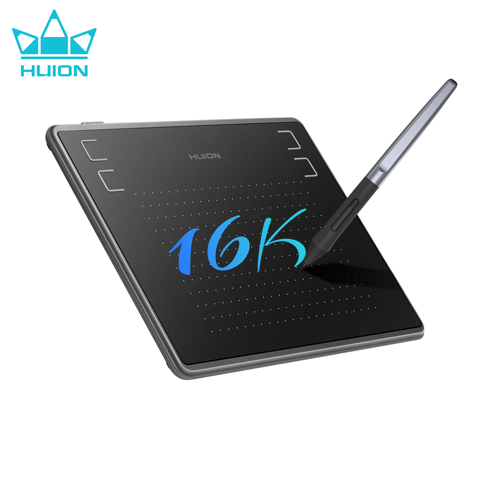 لوح رسم جرافيكي HUION HS64-16K - مراجعة Drawing Tablet Battery Free Stylus وسعره