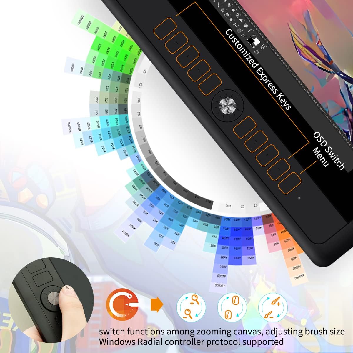 جهاز لوحي للرسومات من جاومون ط - مراجعة Drawing Tablet With Screen 15.6 Inch وسعره