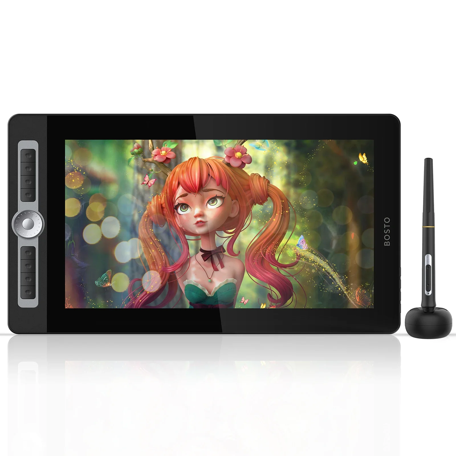 لوح رسم رقمي بشاشة لمس 15.6 بو - مراجعة Drawing Tablet With Screen 15.6 Inch وسعره
