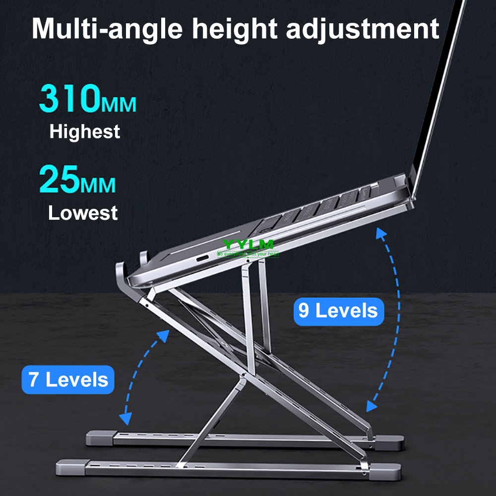 YYLM جديد N8 حامل كمبيوتر محمو - مراجعة Tablet Stand Adjustable Aluminum وسعره