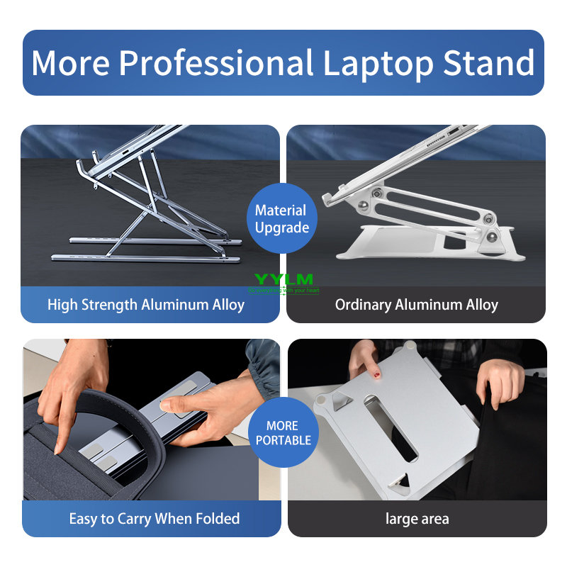 YYLM جديد N8 حامل كمبيوتر محمو - مراجعة Tablet Stand Adjustable Aluminum وسعره