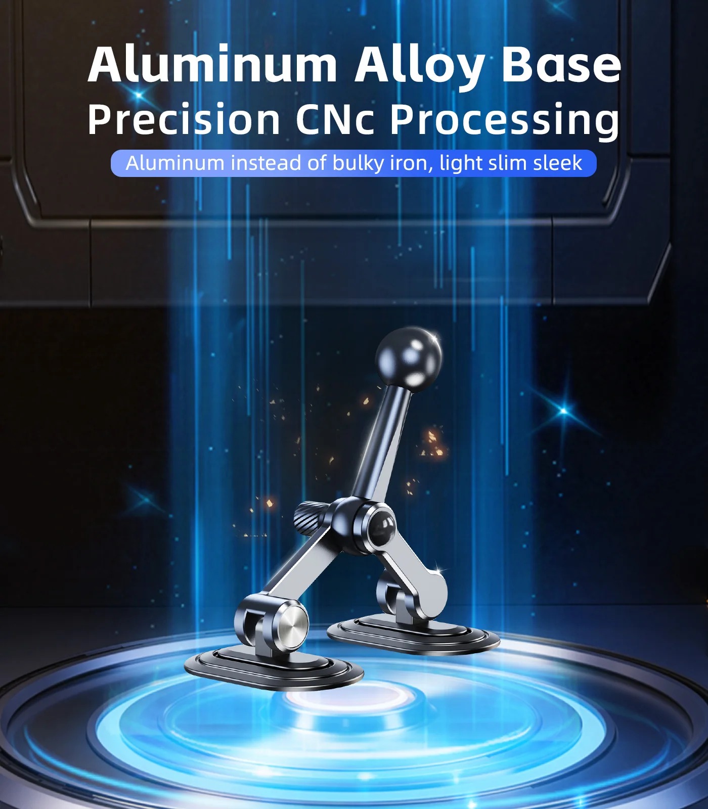 Eary العالمي سيارة الهاتف جبل  - مراجعة Tablet Stand Adjustable Aluminum وسعره