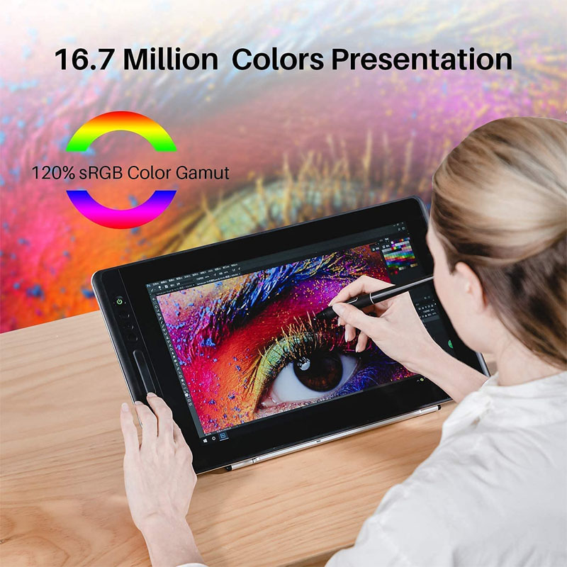 Huion شاشة جرافيك Kamvas Pro 1 - مراجعة Drawing Tablet With Screen 15.6 Inch وسعره
