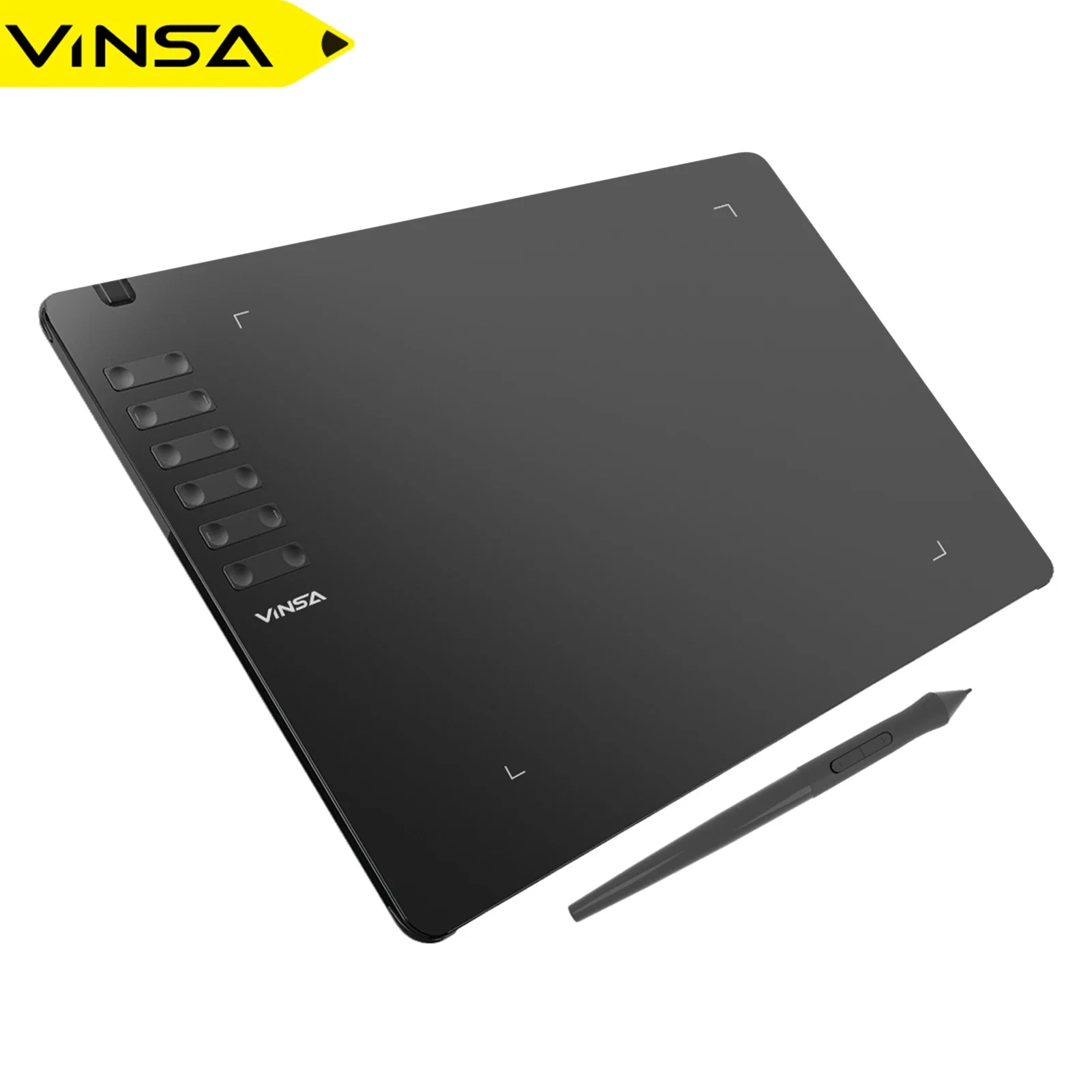VINSA T1161 جهاز لوحي للرسم ال - مراجعة Drawing Tablet Battery Free Stylus وسعره