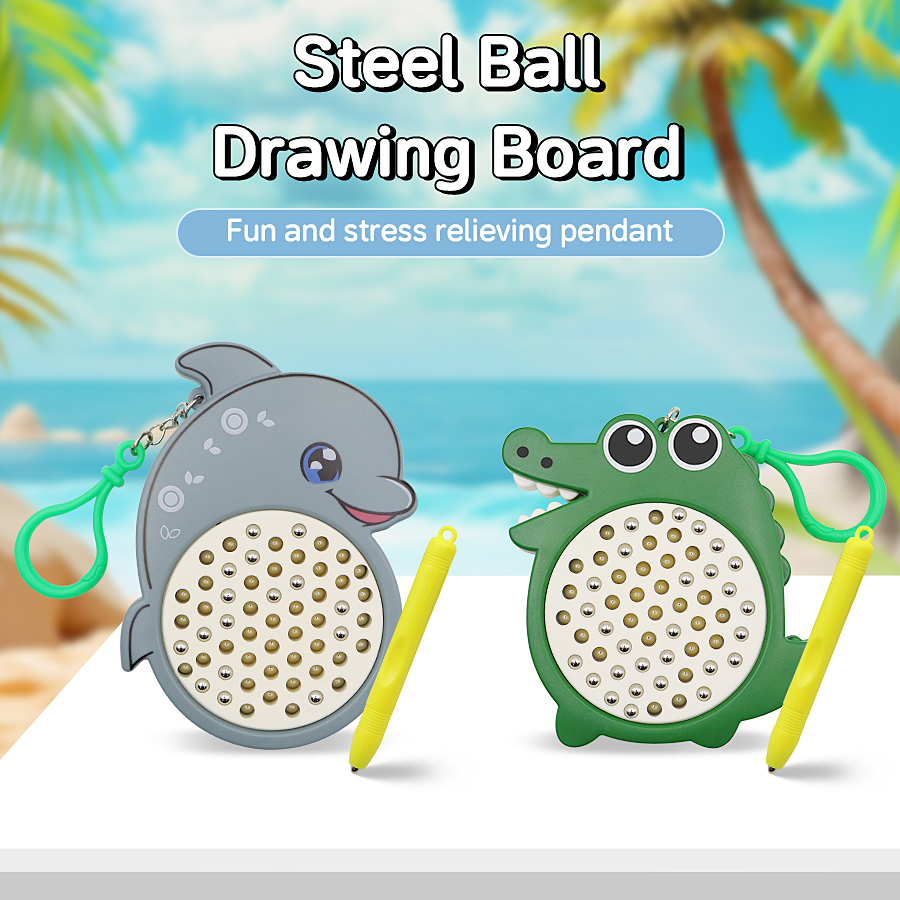 لوحة رسم كروية مغناطيسية للأطف - مراجعة Drawing Tablet Battery Free Stylus وسعره