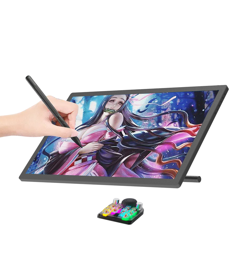 جهاز لوحي للرسم بشاشة 21.5 بوص - مراجعة Drawing Tablet With Screen 15.6 Inch وسعره