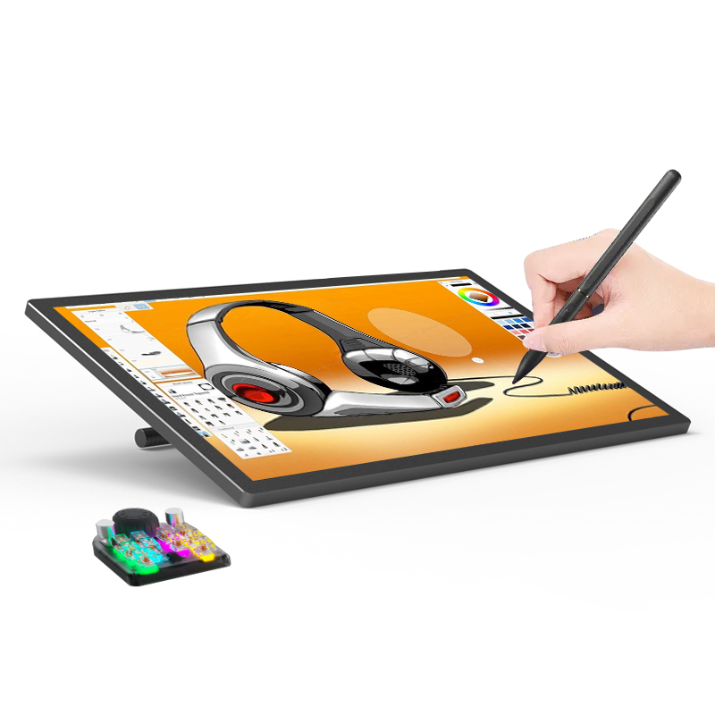 جهاز لوحي للرسم بشاشة 21.5 بوص - مراجعة Drawing Tablet With Screen 15.6 Inch وسعره
