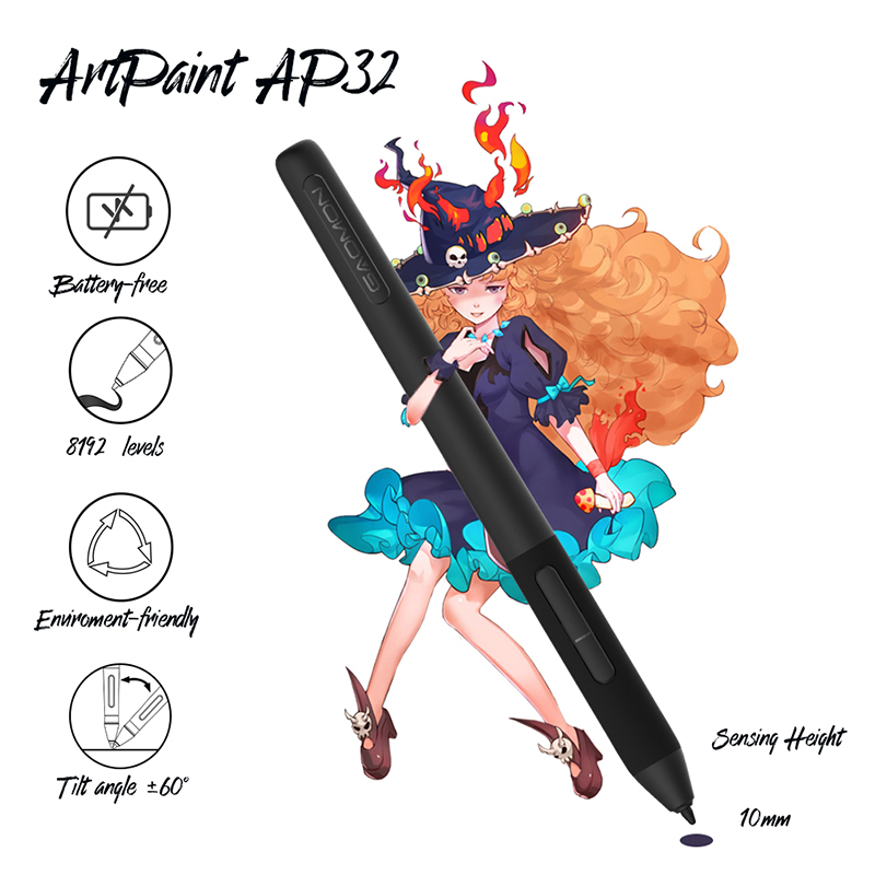 تابلت الرسم GAOMON M1220 مقاس  - مراجعة Graphics Tablet 13 Inch 8192 وسعره