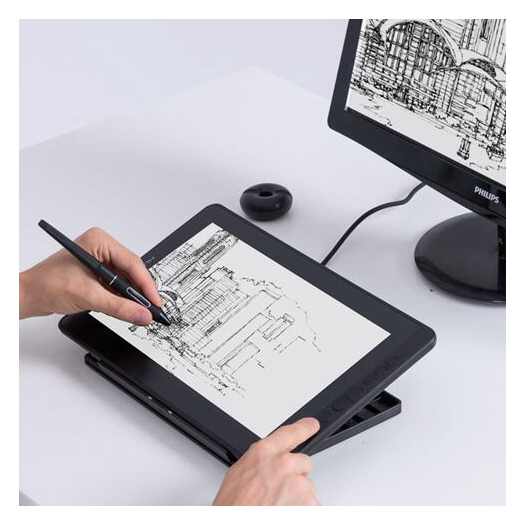 شاشة رسم رقمية ملونة كامفاس 13 - مراجعة Graphics Tablet 13 Inch 8192 وسعره