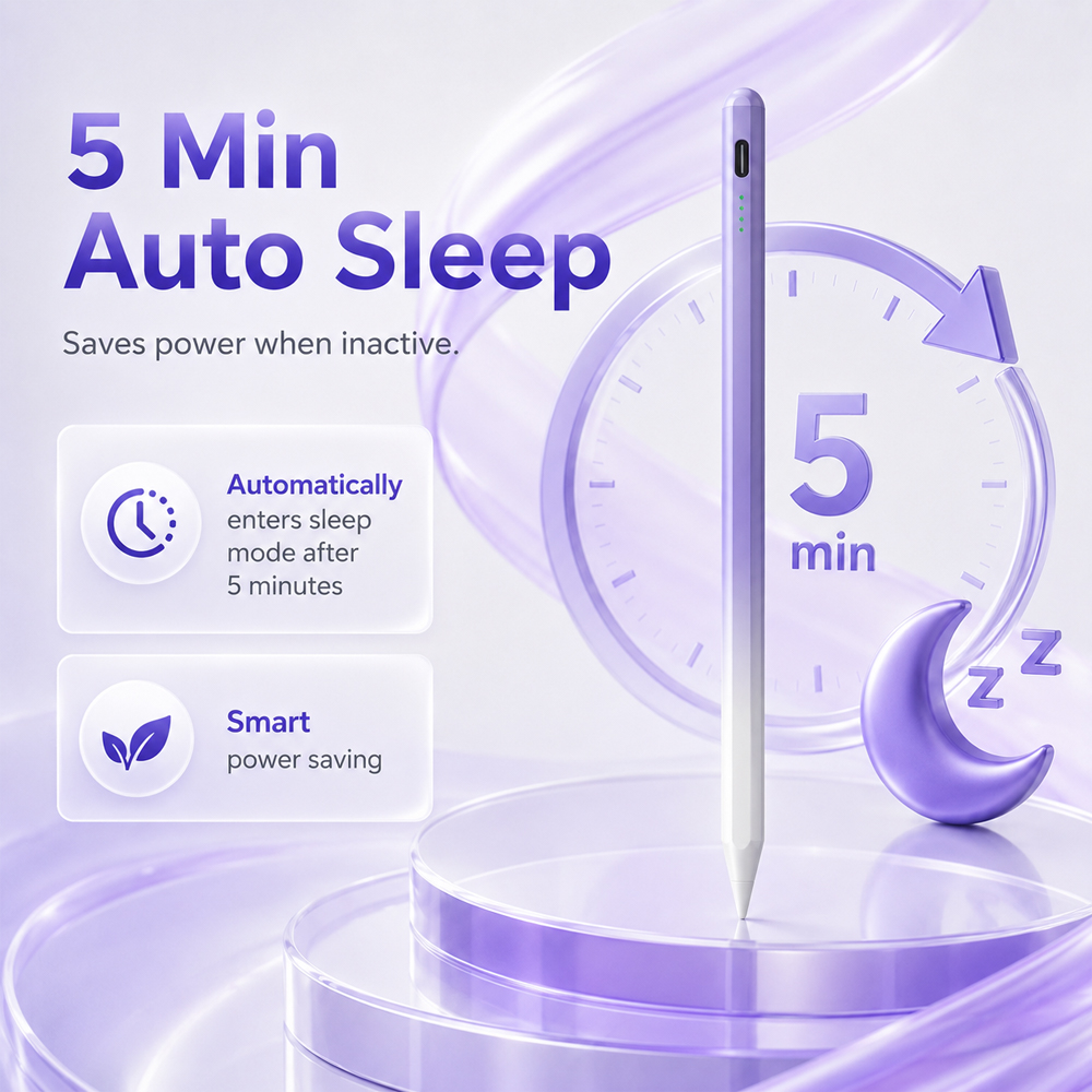 قلم ستايلس لأجهزة آيباد الجيل  - مراجعة Drawing Tablet Battery Free Stylus وسعره