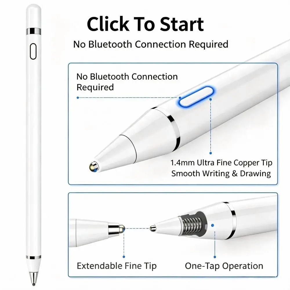 قلم ستايلس عالمي قابل لإعادة ا - مراجعة Drawing Tablet Standalone Android وسعره