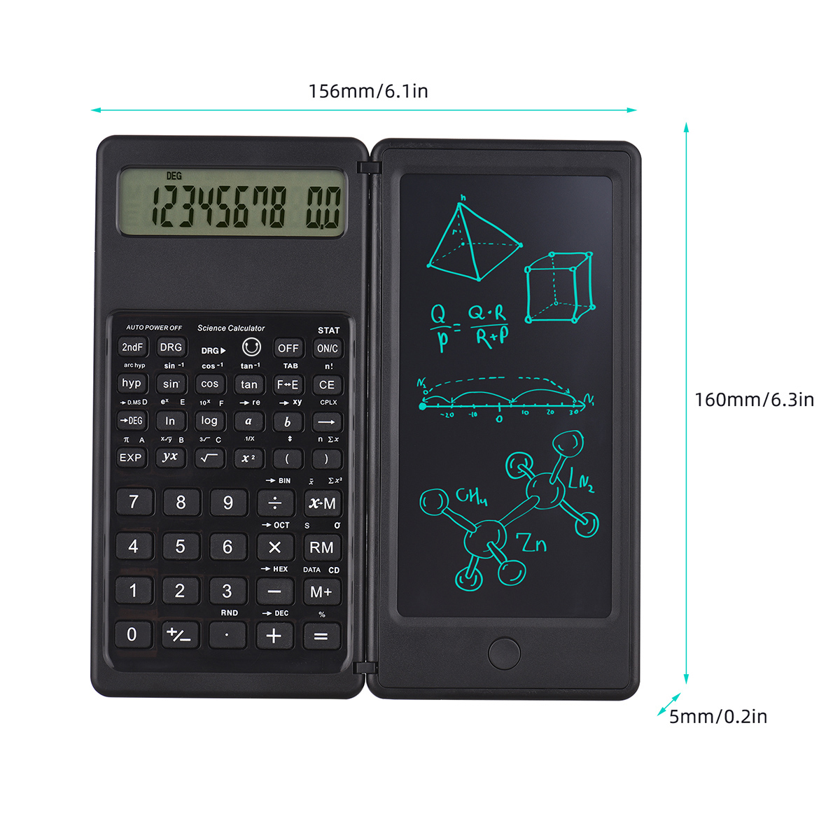 آلة حاسبة محمولة مع شاشة LCD م - مراجعة Drawing Tablet Battery Free Stylus وسعره