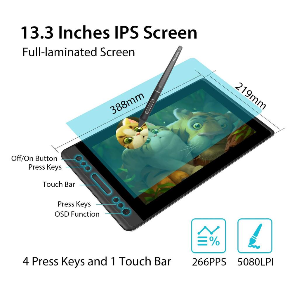 كامفاس برو 13 بوصة، ملحق كمبيو - مراجعة Graphics Tablet 13 Inch 8192 وسعره