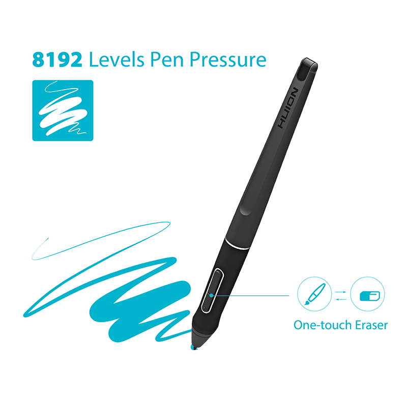 قلم يعمل بدون بطارية من HUION  - مراجعة Drawing Tablet Battery Free Stylus وسعره